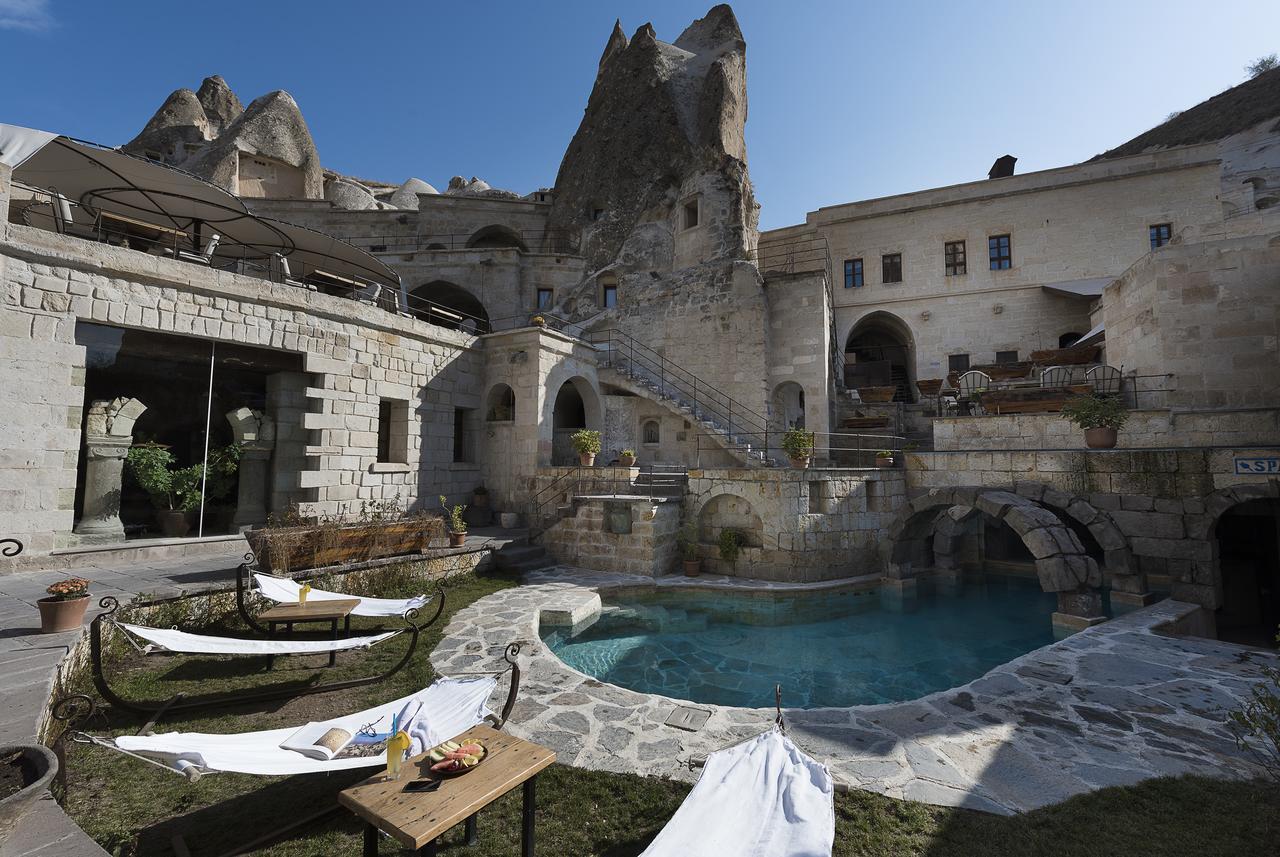 גורמה Anatolian Houses Cave Hotel & Spa מראה חיצוני תמונה